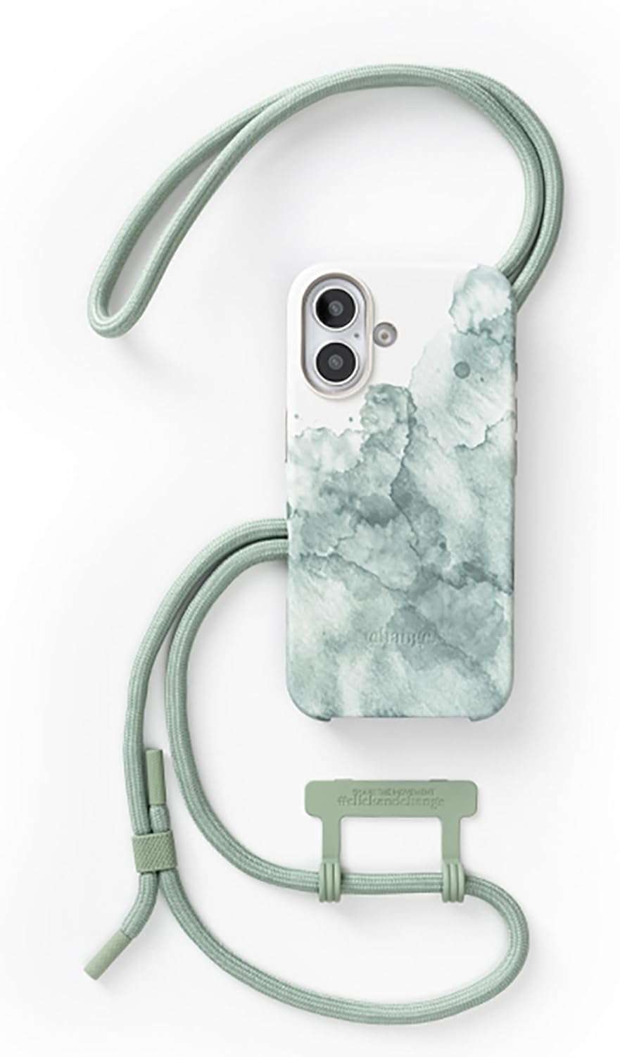 Die Woodcessories Change Case in Aqua Green